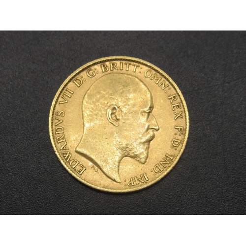 14 - Edward VII 1906 Half-Sovereign