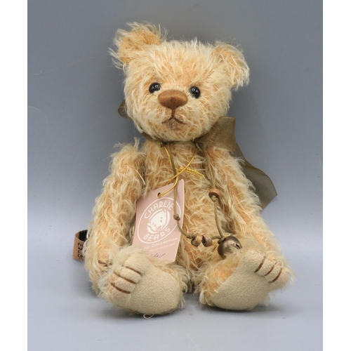 242 - Charlie Bears, Minimo Collection, 'Peanut', limited edition of 2000, designed by Isabelle Lee, H14cm