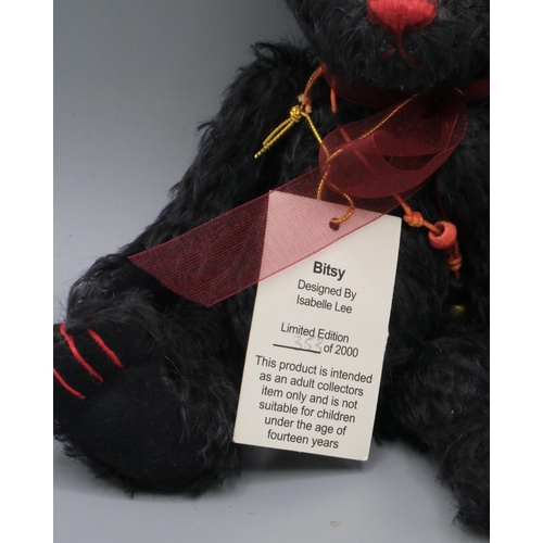 243 - Charlie Bears, Minimo Collection, 'Bitsy', limited edition of 2000, designed by Isabelle Lee, H14cm