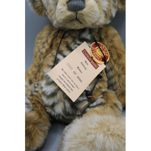 245 - Charlie Bears, 'Abhay', limited edition of 4000, designed by Isabelle Lee, H30cm