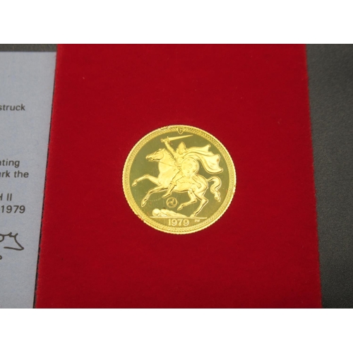 6 - Pobjoy Mint Limited - 22ct Gold Isle of Man 1979 Sovereign, with CoA