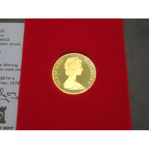 6 - Pobjoy Mint Limited - 22ct Gold Isle of Man 1979 Sovereign, with CoA