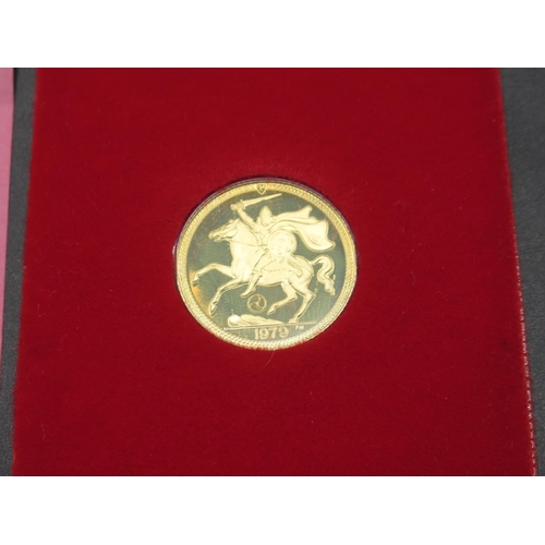 15 - Pobjoy Mint Limited - 22ct Gold Isle of Man 1979 Half-Sovereign, with CoA