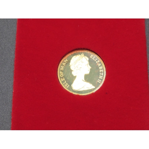 16 - Pobjoy Mint Limited - 22ct Gold Isle of Man 1979 Half-Sovereign, with CoA