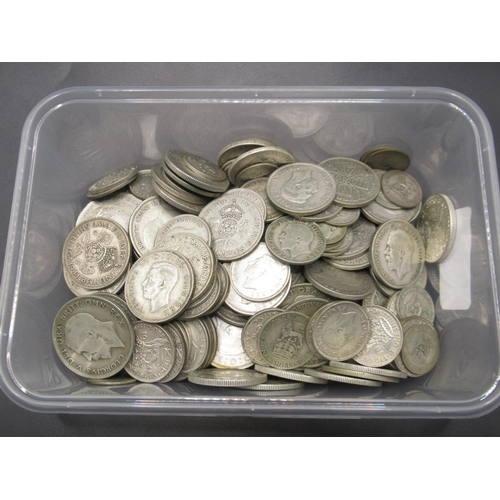 48 - Collection of Post-1920/Pre-1947 GB silver content coins to inc. Crowns, Half-Crowns, 2 Shillings, S... 