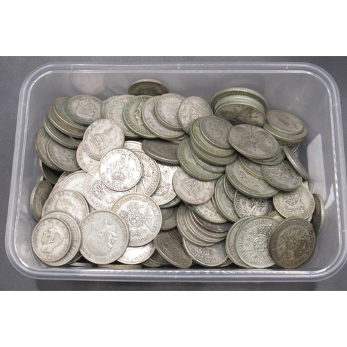 51 - Collection of Post-1920/Pre-1947 GB silver content coins to inc. 2 Shillings, Shilllings, Six Pences... 