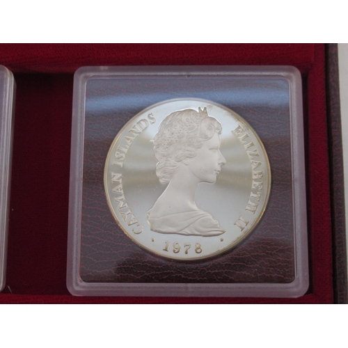 79 - The Cayman Islands Coronation Regalia Silver Collection, Issued to Commemorate the 25th Anniversary ... 