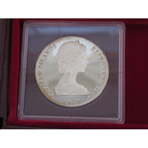 79 - The Cayman Islands Coronation Regalia Silver Collection, Issued to Commemorate the 25th Anniversary ... 