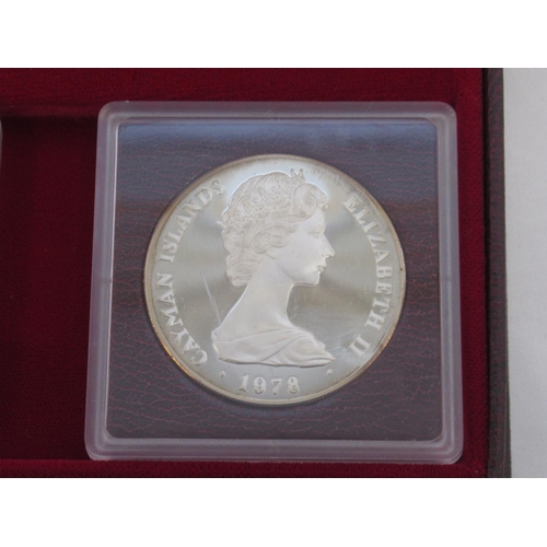 79 - The Cayman Islands Coronation Regalia Silver Collection, Issued to Commemorate the 25th Anniversary ... 