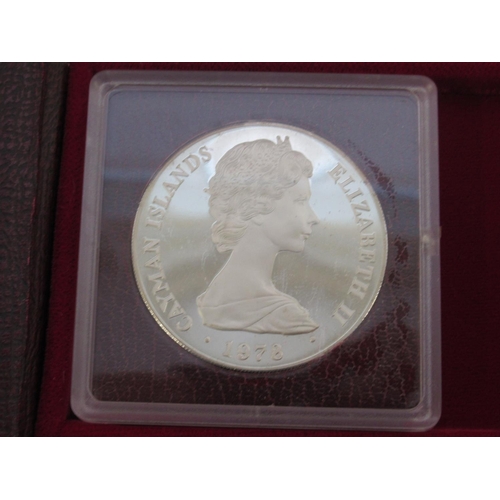 79 - The Cayman Islands Coronation Regalia Silver Collection, Issued to Commemorate the 25th Anniversary ... 