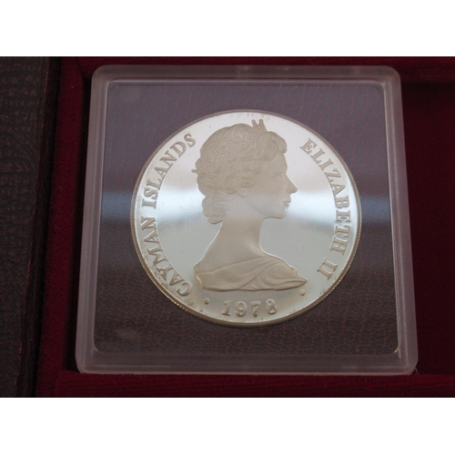 79 - The Cayman Islands Coronation Regalia Silver Collection, Issued to Commemorate the 25th Anniversary ... 