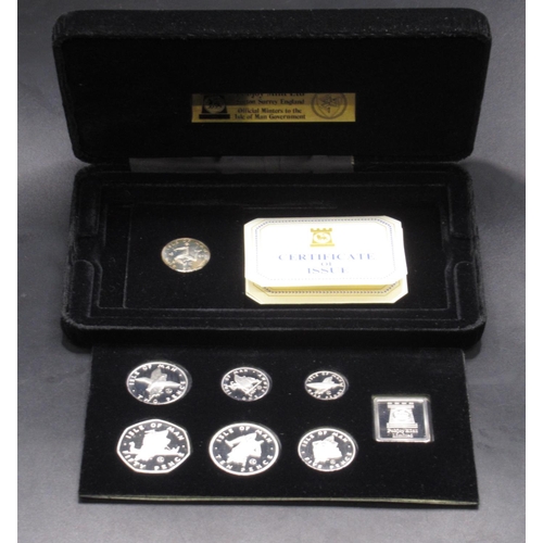 83 - Pobjoy Mint - Isle of Man Legal Tender Millennium of Tynwald 1979 Sterling Silver Proof Edition, in ... 