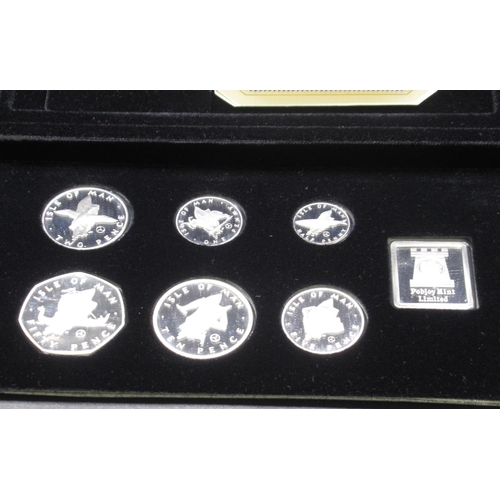 83 - Pobjoy Mint - Isle of Man Legal Tender Millennium of Tynwald 1979 Sterling Silver Proof Edition, in ... 