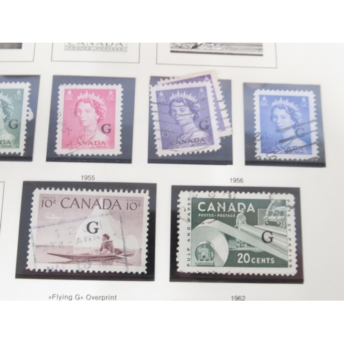 1142 - Leuchtturm Lighthouse Canada Ref. No. 51 stamp album cont. various Canadian c19th/20th stamps