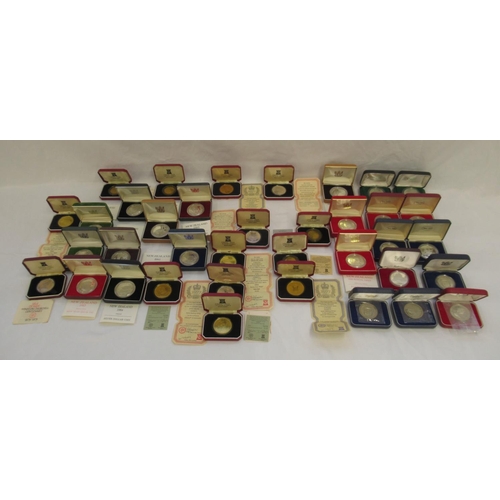 89 - Large collection of mixed proof coins from Pobjoy Mint & Royal Australian Mint, 13 lacking certifica... 