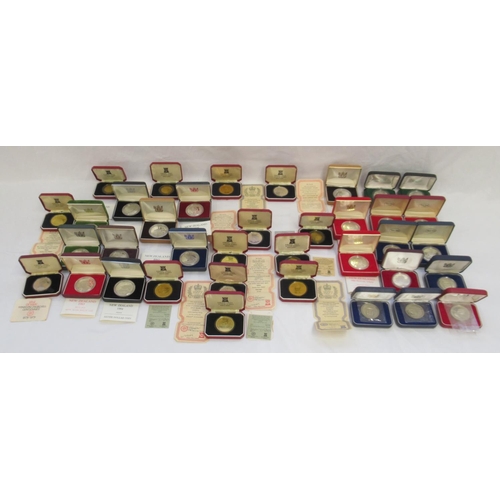 89 - Large collection of mixed proof coins from Pobjoy Mint & Royal Australian Mint, 13 lacking certifica... 