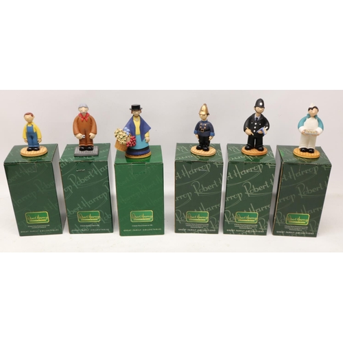 656 - Six Robert Harrop Camberwick Green figures, comprising CGYP01 Lord Belborough 'When I'm the Driver o... 