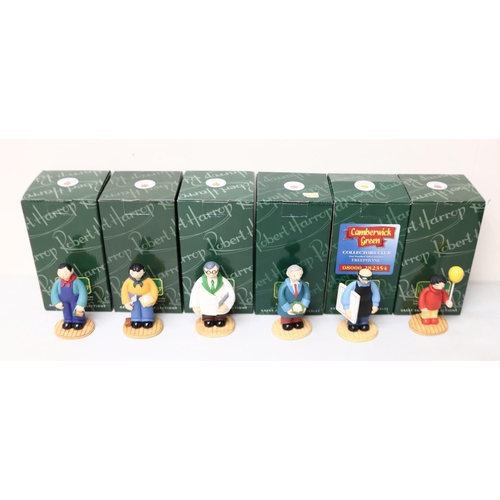 658 - Six Robert Harrop Camberwick Green figures, comprising CG37 Mr Munnings (Printer, CG54 Winnie Farthi... 