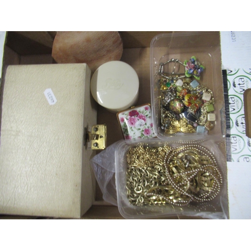 328 - Large collection of vintage and modern costume jewellery, including faux pearls, clip on earrings, b... 