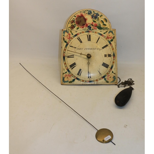 741 - John Fredrick & Co. 19th Century wall clock, 12