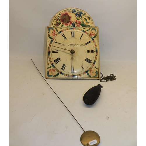 741 - John Fredrick & Co. 19th Century wall clock, 12