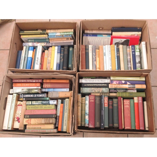 304 - Large collection of assorted Fiction and Non-Fiction in 10 boxes (270 books)