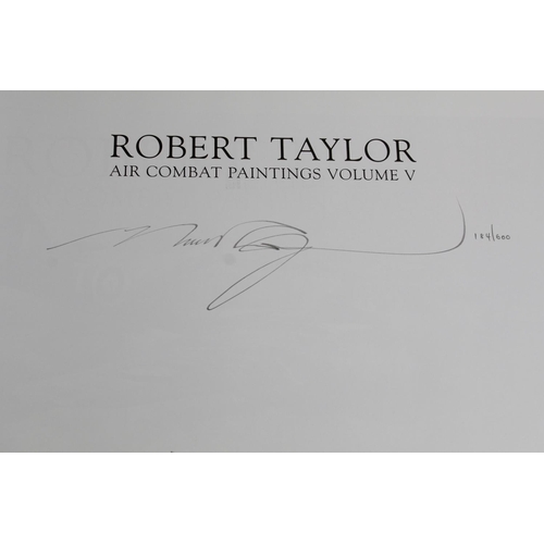 1501 - Walker, Charlie, and Taylor, Robert, 'Robert Taylor: Air Combat Paintings', volumes IV (283/650) and... 