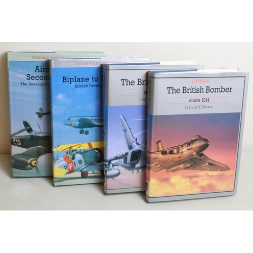 1506 - Large collection of military aviation-related books, including Haynes military aircraft guides, the ... 