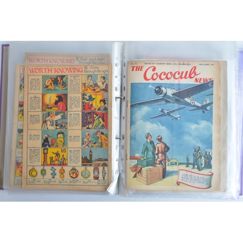 71 - A4 folder with a large quantity of related magazines including The Cococub News issues 1-34 January ... 