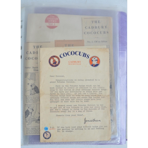 71 - A4 folder with a large quantity of related magazines including The Cococub News issues 1-34 January ... 