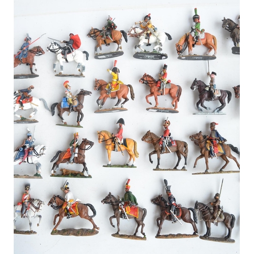 79 - Collection of unboxed pre-painted metal soldier figures, mostly from Del Prado, includes Corgi 3 fig... 