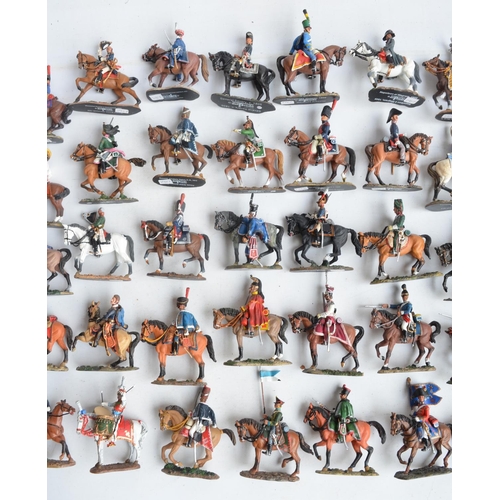 79 - Collection of unboxed pre-painted metal soldier figures, mostly from Del Prado, includes Corgi 3 fig... 