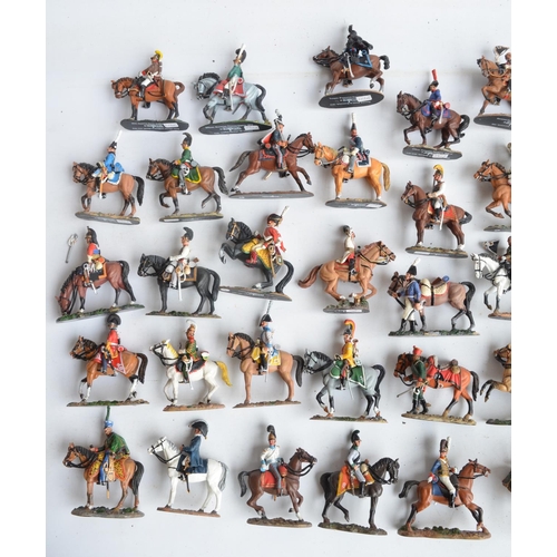 79 - Collection of unboxed pre-painted metal soldier figures, mostly from Del Prado, includes Corgi 3 fig... 