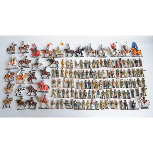 79 - Collection of unboxed pre-painted metal soldier figures, mostly from Del Prado, includes Corgi 3 fig... 