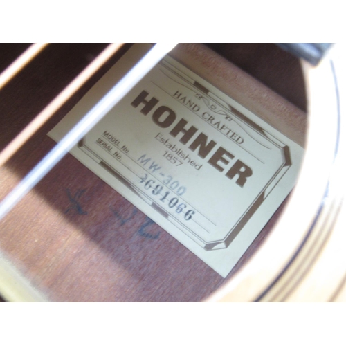 316 - Hohner Model MW-300 6 string acoustic guitar