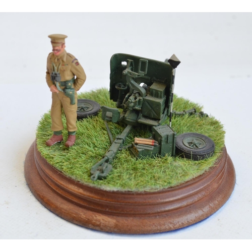 112 - Collection of World War II themed vehicles, armour and diorama accessories to include W. Britain's 4... 