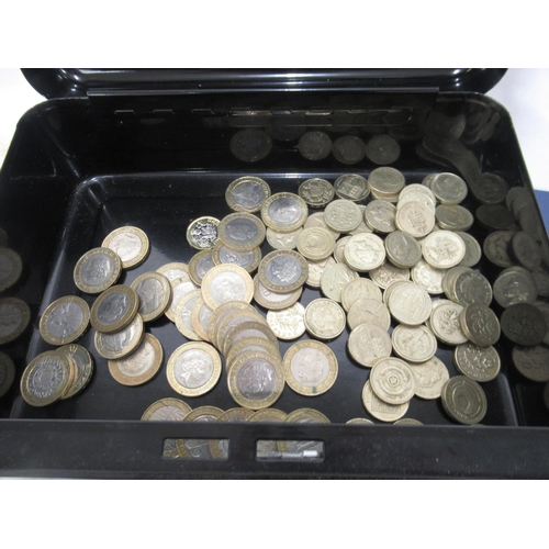 265 - Large assorted collection of British commemorative and circulated coins to inc. approx. 230 50ps (in... 