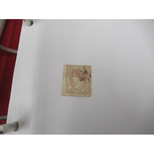 266 - Collection of assorted c19th/c20th stamps and FDCs, stamps in 2 folders from Spain and Hungary, with... 