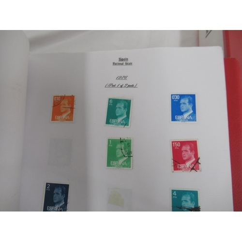 266 - Collection of assorted c19th/c20th stamps and FDCs, stamps in 2 folders from Spain and Hungary, with... 