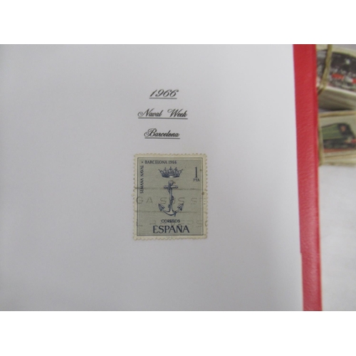 266 - Collection of assorted c19th/c20th stamps and FDCs, stamps in 2 folders from Spain and Hungary, with... 