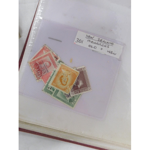 266 - Collection of assorted c19th/c20th stamps and FDCs, stamps in 2 folders from Spain and Hungary, with... 