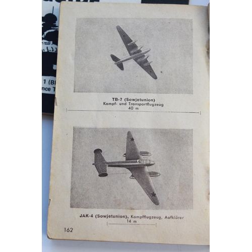 1491 - Selection of military and aeronautical ephemera. Including a scarce German-issue printed guide to al... 