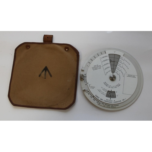 1406 - Collection of Aviation Navigational equipment. Air Ministry Bubble Sextant. Number 14358/42. Serial ... 