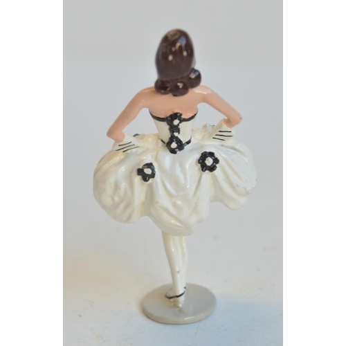 134 - Boxed lead figurine from Pixi of Paris, Karl Lagerfeld 'Fragonard' P/E 1988/4976, figure height 6.5c... 