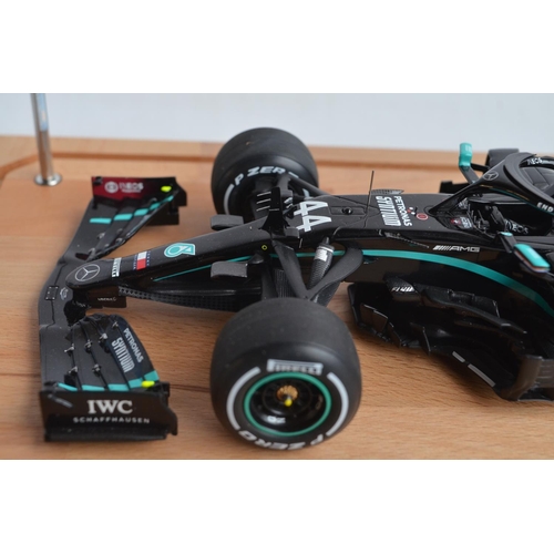 1282 - Spark 1/18 scale diecast and plastic Mercedes-AMG Formula 1 Team No.44 W11 EQ Performance, Lewis Ham... 