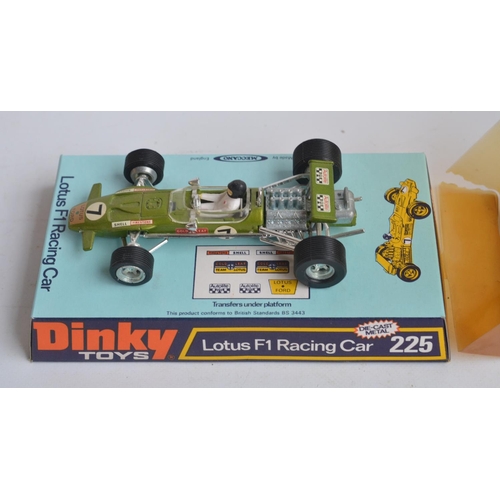 1283 - Collection of diecast model cars, predominantly Formula 1 themed to include vintage Corgi Toys Lotus... 