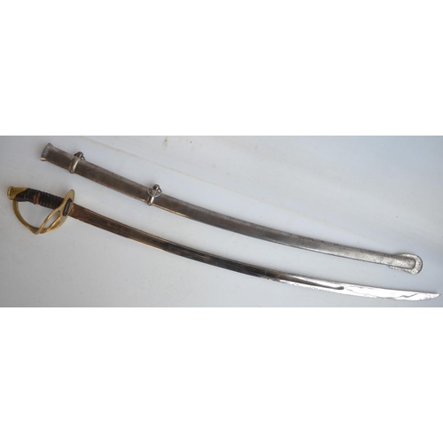 1291 - Five full size replica swords to include a US Civil War style cavalry sword, Excalibur, Sauron's swo... 