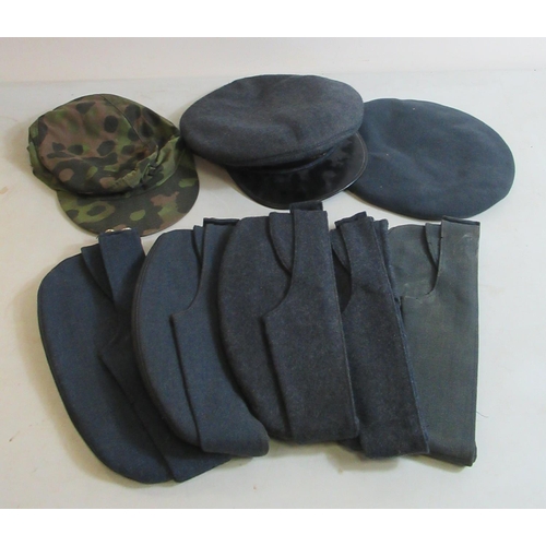 1454 - Collection of RAF flight caps of various eras and sizes, including a C1940s Royal Australian Air For... 