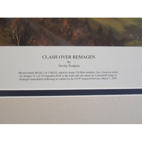 1478 - 'Clash Over Remagen' by Nicolas Trudgian, limited edition print (2/600) signed in pencil by artist t... 