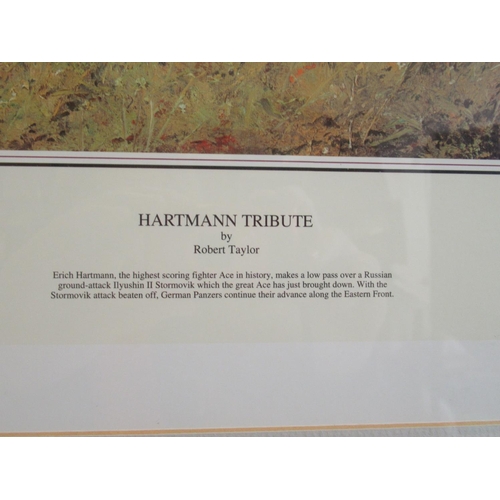 1479 - 'Hartmann Tribute' by Robert Taylor, limited edition print (699/1250) signed in pencil by artist to ... 